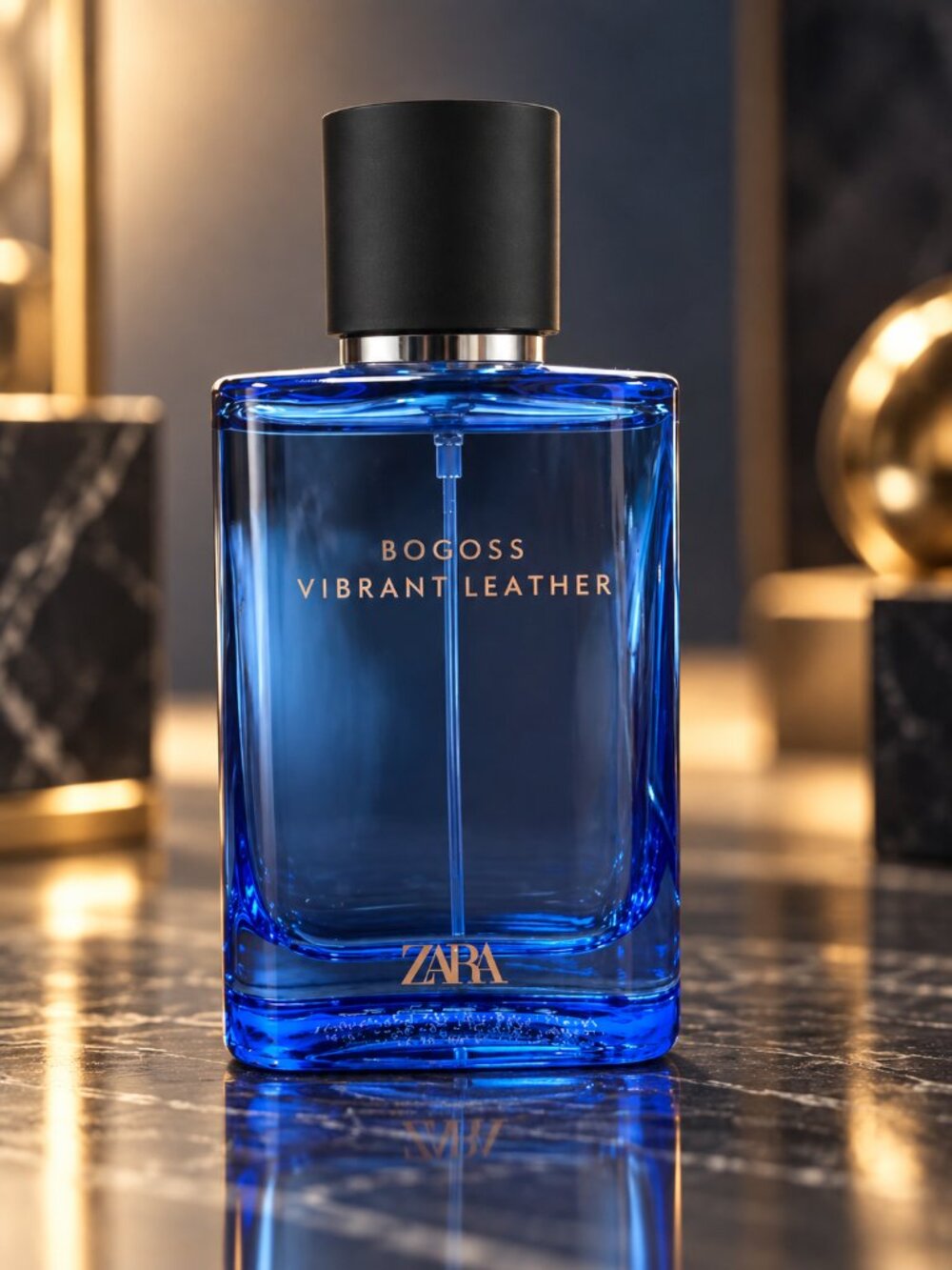 ZARA Bogoss Vibrant Leather EDP 100 mL / 3.4 oz Men’s Fragrance